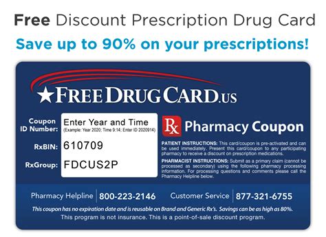 free prescription discount card Walgreens